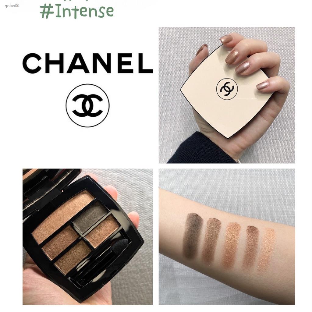 จัดส่งตรงจุด【เตรียมจัดส่ง】Chanel Makeup Eye Palette Eyeshadow WARM 2.2g (ชาแนล)