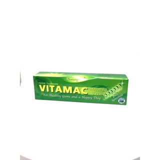 ยาสีฟันสมุนไพรไวตาแมค มอร์นิ่งเฟรช 40g.