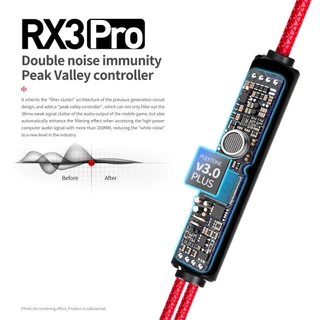 หูฟังเกมมิ่ง PLEXTONE RX3 PRO มีไมค์ ไมค์สามารถถอดแยกได้ สำหรับเล่นเกม เบสหนักๆ อินเอียร์ หูฟัง TYPE C ใช้ได้ทุกรุ่น 3.5