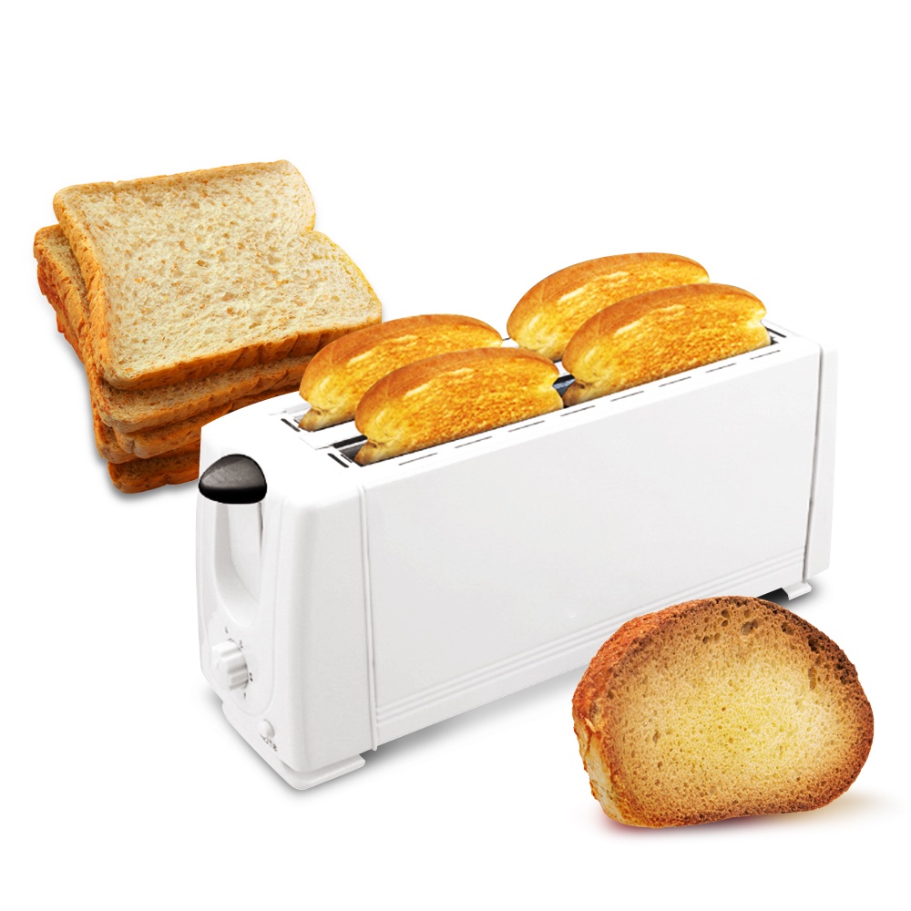 Bread Toaster Sandwich Maker EU Standard 220V Toasting Machine 4 Slices Cooking Appliances Home