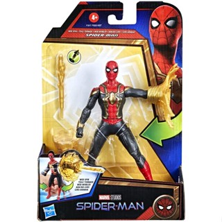 Marvel Spider-Man No Way Home Spider-Man Web Spin 6" Figure สินค้าใหม่ลิขสิทธิ์