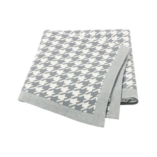 Zigzag ผ้าห่ม ผ้าถัก ผ้าฝ้าย ลายสก๊อต นุ่มพิเศษ อเนกประสงค์ สําหรับเด็กทารกแรกเกิด เด็กวัยหัดเดิน รถเข็นเด็ก