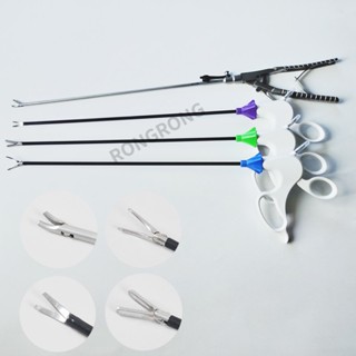 ✌Laparoscopic Simulation Training Instrument อุปกรณ์ฝึกผ่าตัด 4 ชิ้น/เซ็ตสำหรับหมอพยาบาลการสอน Laparoscopy Tools