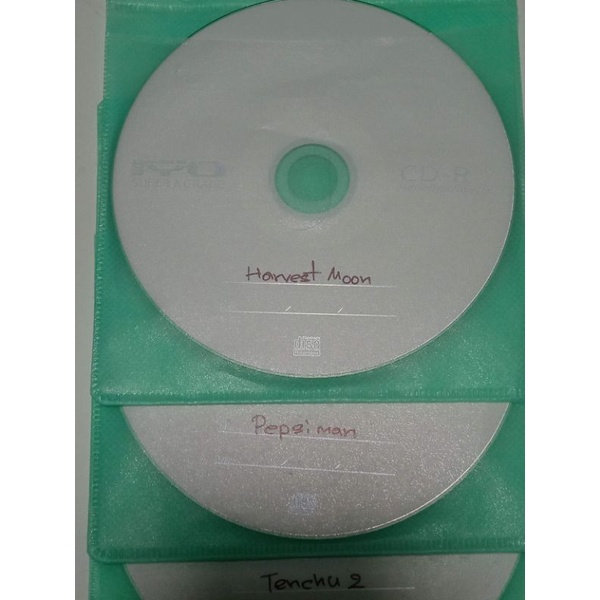 เกมส์ PS1 แผ่น CD แจ้งชื่อเกมส์มาเลย ps1 CD backup For  Playstation 1 HARVEST MOON Bloody Roar Crash Metal Takken