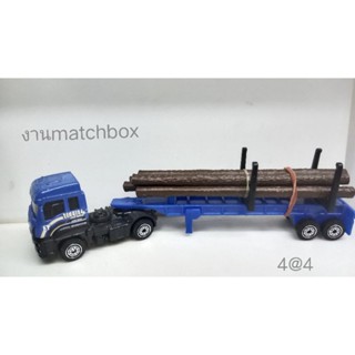 รถพ่วงบรรทุกท่อ สเกล 1 ต่อ 64 งาน matchbox