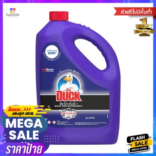 น้ำยาขจัดคราบฝังแน่นห้องน้ำ เป็ด สูตรเข้มข้น 3,500 มล. สีม่วงHEAVY-DUTY BATHROOM CLEANER DUCK CONCENTRATED FORMULA 3,500