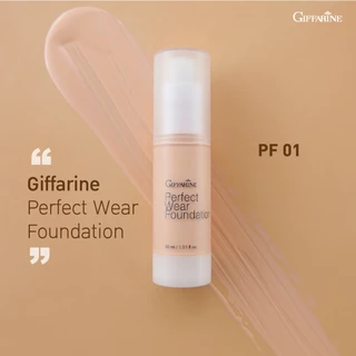 [ส่งฟรี] ครีมรองพื้น สูตรกันน้ำ พิเศษ กิฟฟารีน เพอร์เฟค แวร์ Giffarine Perfect Wear Foundation ครีมรองพื้นกันน้ำ