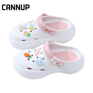 CANNUP รองเท้าแตะหัวโต ลายการ์ตูน พื้นหนา 3 ซม ไซซ์ 36-41 CA0929002