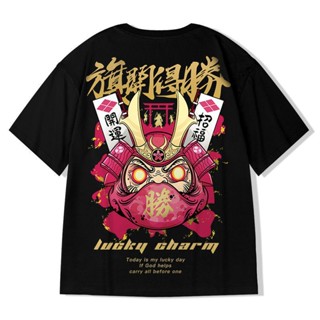 tshirt สําหรับผู้ชาย♛fของฤดูร้อนแฟชั่นแขนสั้นผู้ชายแนวโน้มขนาดใหญ่ผู้ชายไทด์แบรนด์เสื้อยืด loo +./