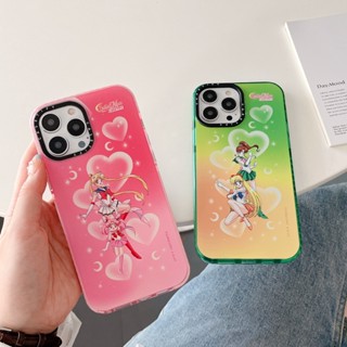 【Sailor Moon】casetify เคสโทรศัพท์มือถือ TPU นิ่ม แบบใส กันกระแทก ลายเซเลอร์มูน แฟชั่น สําหรับ iPhone 13 Pro Max 14 Pro 12 Pro Max 11 XR X XS Max 7 8 Plus 12