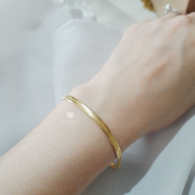 073 - Barlin Thin Snake Bracelet