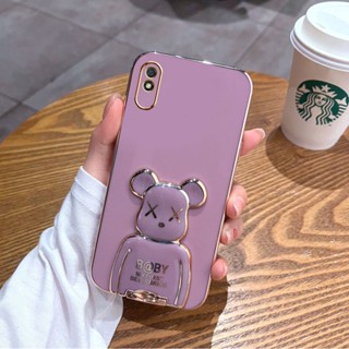 เคสโทรศัพท์มือถือ ซิลิโคนนิ่ม ชุบไฟฟ้า กันกระแทก สําหรับ redmi 9a xiaomi redmi 9 DDXXZJ01