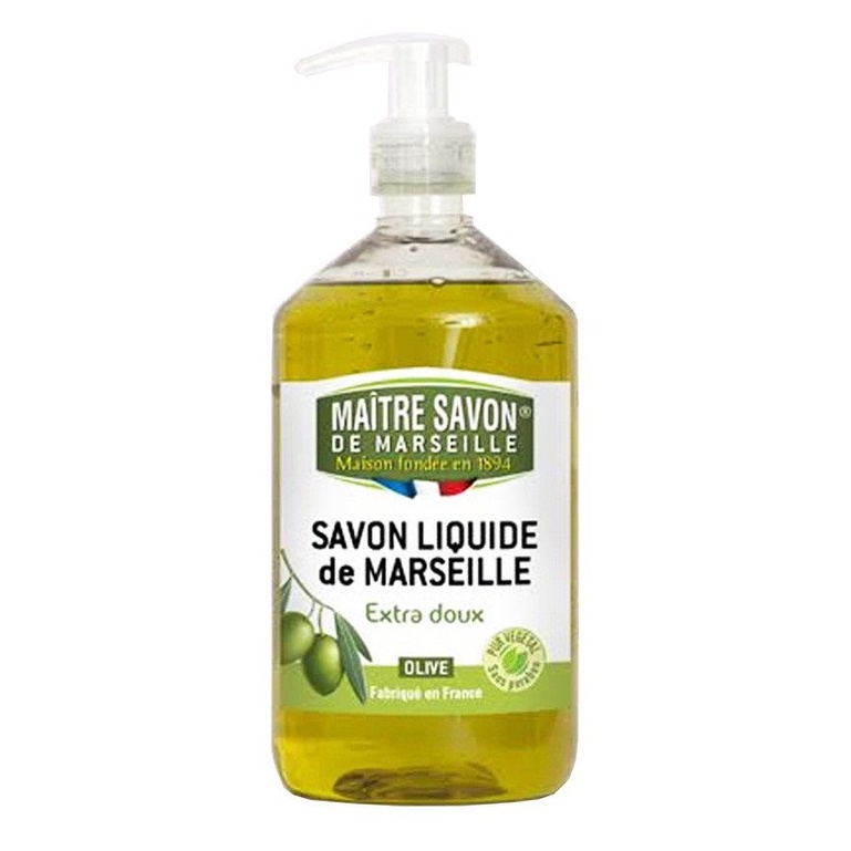 Maitre Savon de Marseille สบู่เหลวธรรมชาติ 100% กลิ่นฮันนี่ซัคเคิ่ล Liquid Soap Honeysuckle (500 ml or 1 L)