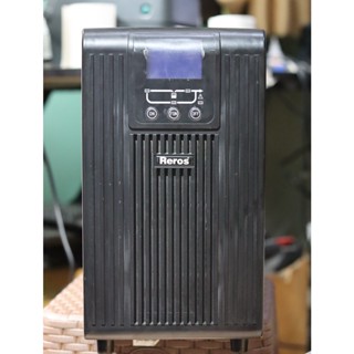 REROS UPS POWER SUPPLY รุ่น W3KS - 3000VA/2100W  เครื่องสำรองไฟ เครื่องปล่าวไม่รวมแบต