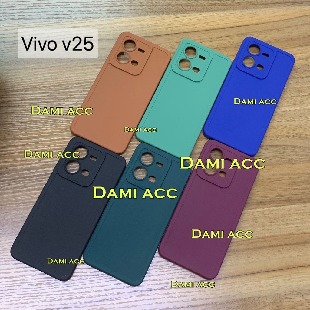 Vivo v25 y35 2022 X80 X80 Pro soft Case macaroon Case Pro