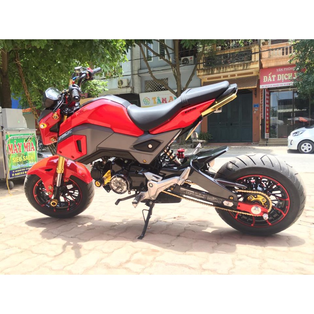 เหมาะสําหรับ Honda MSX125 MSX125SF 2013-2019 ยางกันกระแทกกันกระแทกบล็อกกันกระแทกกันกระแทก Stick Hood Shock-