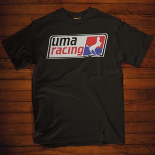 ชุดเซ็ต 2 ชิ้น เสื้อยืด / →∞✴✆❀Uma Racing RiderShirt ! แฟบส์ p-L เสื้อยืดเด็กผช เสื้อยืดวินเทจ Tee