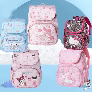 SANRIO กระเป๋าเป้สะพายหลัง กันน้ํา จุของได้เยอะ ลายยูนิคอร์นน่ารัก เหมาะกับของขวัญ เครื่องเขียน สําหรับเด็กนักเรียน