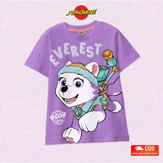 Sophomore เสื้อยืด พิมพ์ลาย Paw Patrol Everest สําหรับเด็กผู้หญิง (อายุ 2-5 ปี)