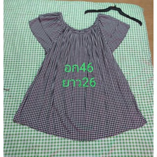 เสื้อแฟชั่นสาวอวบแบบไซน์ตามภาพ