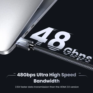 UGREEN สายเชื่อมต่อ HDMI 2.1 8k/60hz 4k/120hz 48gbps hdcp 2.2 HDMI สําหรับ ps 4