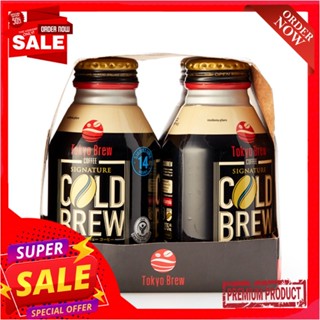 โตเกียว บริว โคล์ดบริว 275มล.X4 กระป๋องTOKYO BREW COLD BREW COFFEE CAN 275ML.X4