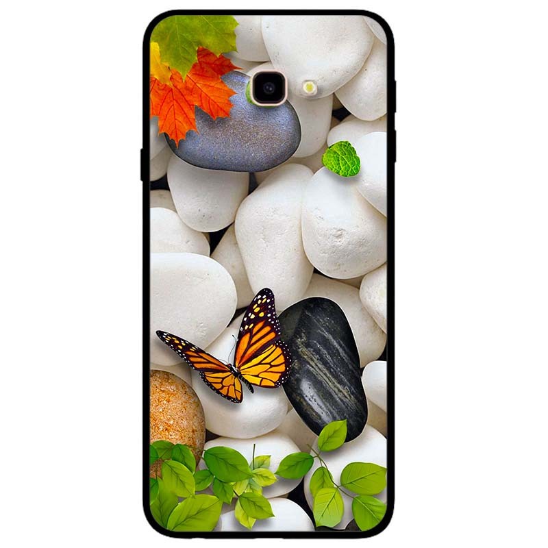 เคสสําหรับ Samsung J5 Prime - J7 Prime - J3 Pro - J7 Pro - J4 Core - J4 Plus White Pebble และ Butter