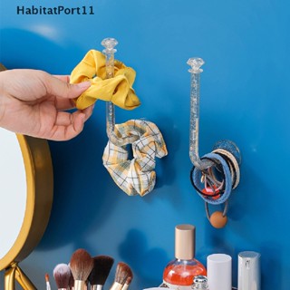 Habitatport ตะขอแขวนเครื่องประดับ แบบติดผนัง สําหรับห้องนอน ห้องน้ํา
