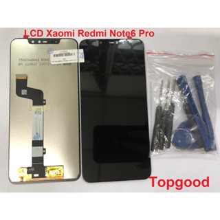 อะไหล่หน้าจอ จอ+ทัชสกรีน LCD Xaomi Redmi Note6 Pro จอ งานดี งานมีคุณภาพ สินค้าพร้อมส่ง แถมชุดไขควง