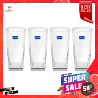 แก้วน้ำ 400ml OCEAN GLASS PLAZA แพ็ค 4 ใบTUMBLER 400ml OCEAN GLASS PLAZA PACK 4