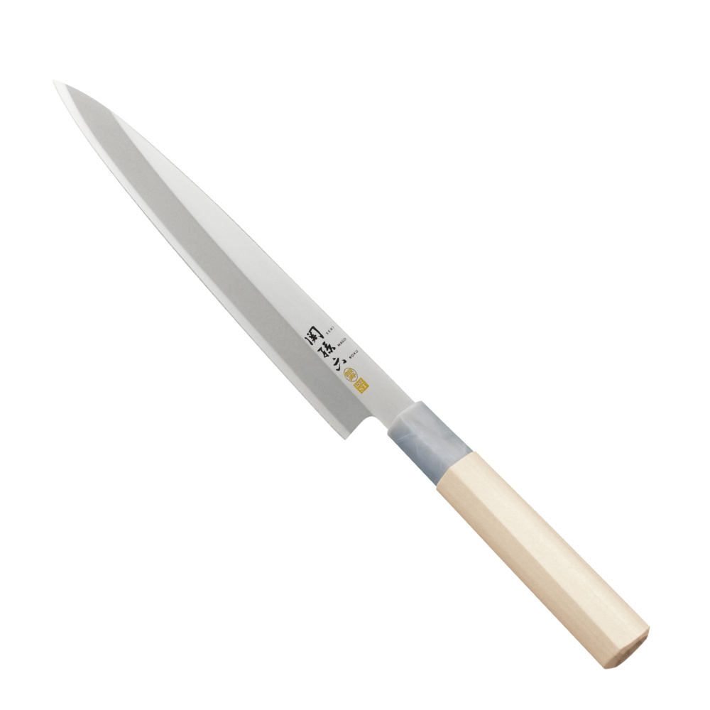 Seki Magoroku - Ginju ST 210mm Yanagiba (Left Handed) มีดซาชิมิมือซ้าย 210 มม AK5067
