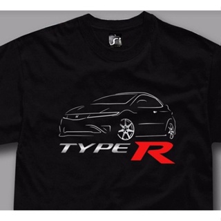 Tee เสื้อคนอ้วนผญ เสื้อยืดผ้าฝ้าย พิมพ์ลาย Honda Type R Fans Fn2 Jdm Vtec 40827 สําหรับผู้ชาย