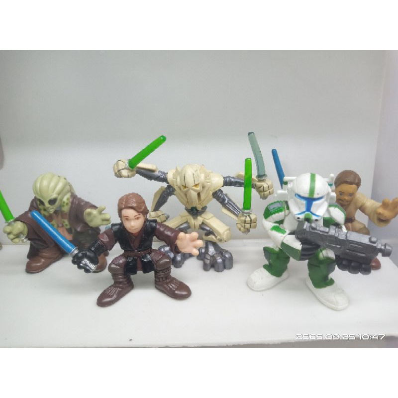 Hasbro Star Wars Galactic Heroes GENERAL GRIEVOUS figure w/4 arms 2 lightsabers