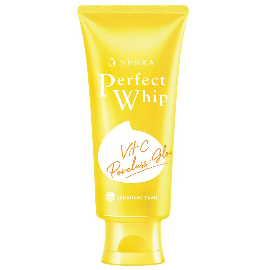 Senka Perfect Whip Vit C Poreless Glow 100 g โฟมล้างหน้า