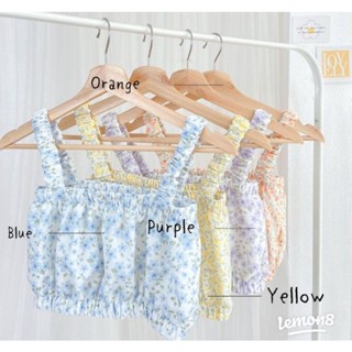 Mini Floral เสื้อครอป crop น่ารัก