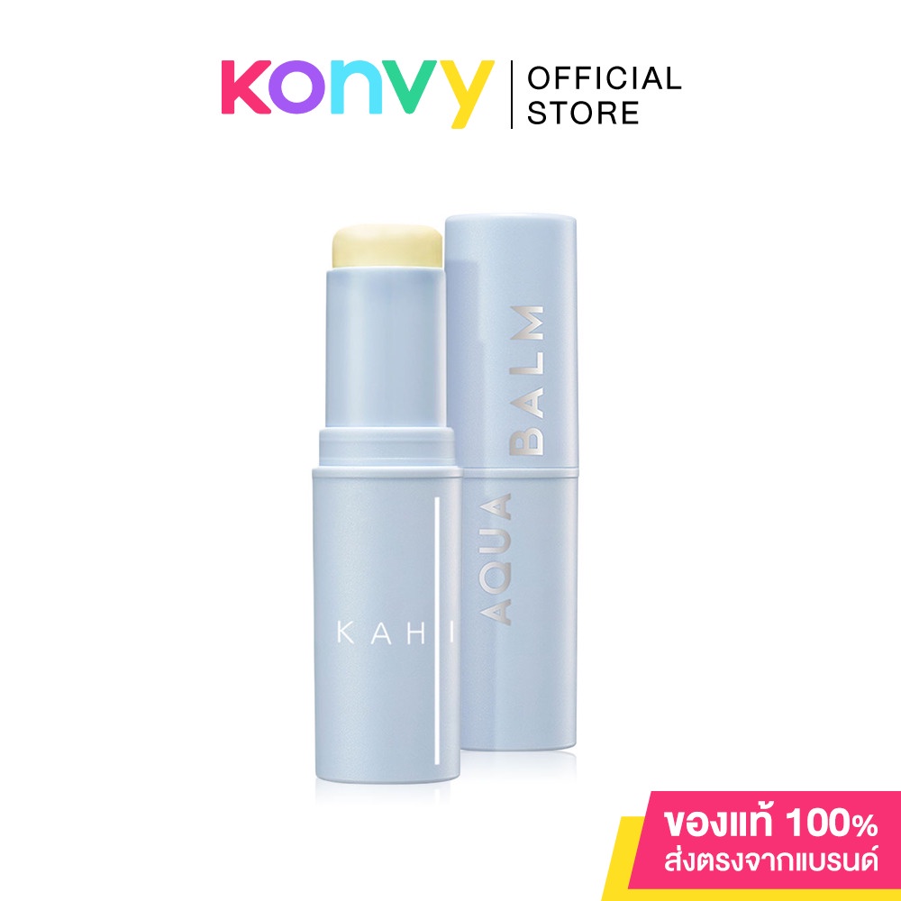 Kahi Aqua Balm 9g คาฮิ อะควา บาล์ม กันแดดสูตรอ่อนโยน ลดริ้วรอย ผิวกระจ่างใส.