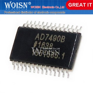 มีสินค้า วงจรรวม TSSOP-28 AD7490BRU AD7490BRUZ AD7490B AD7490 1 ชิ้น