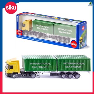 Siku(ซิกุ) LKW mit Container - Truck with container ของสะสมโมเดลรถเหล็กซิกุ รหัส SK3921