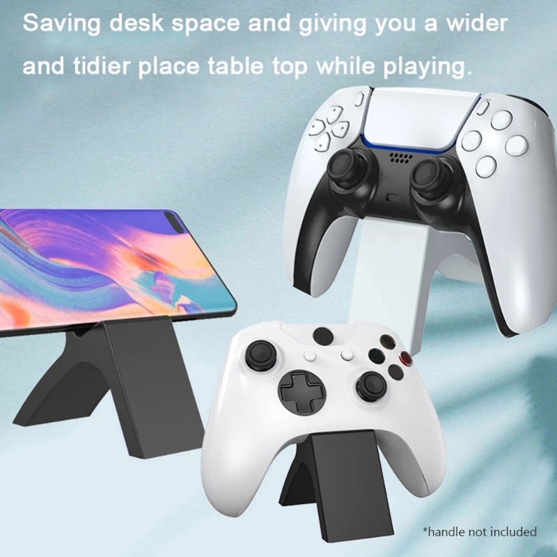 Flov4 จอยสติ๊ก Stand Holder Mount ใช้งานร่วมกับสวิทช์ PS5 สําหรับ Series เกมคอนโทรลเลอร์อุปกรณ์เสริม Universal Gamepad R