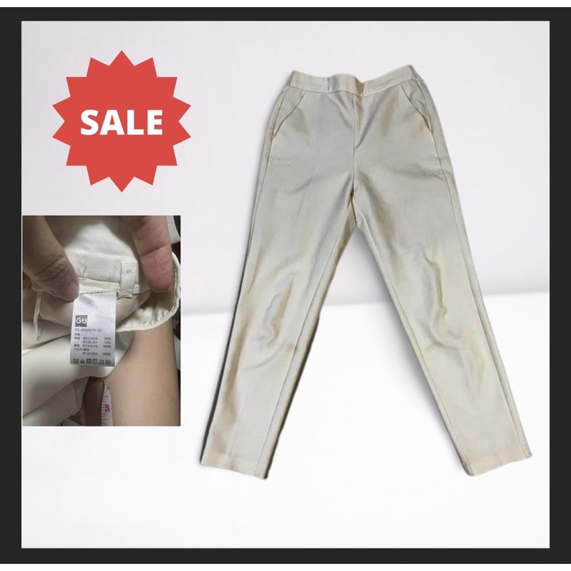 GUกางเกงผ้านิ่มใส่สบายแท้100💯(รหัสสินค้า005)