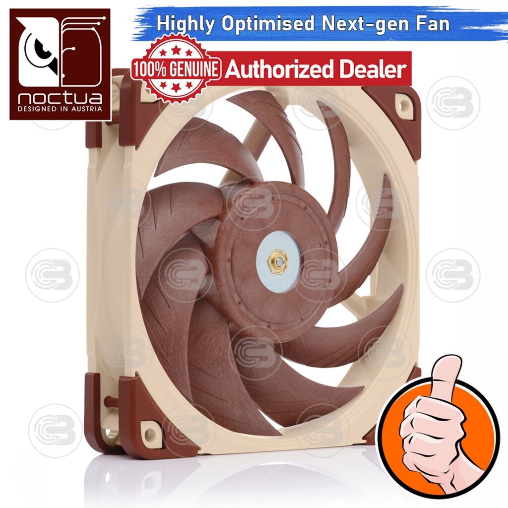 [CoolBlasterThai] Noctua NF-A12x25 PWM PC Fan Case (size 120 mm.) ประกัน 6 ปี