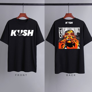 เสื้อครอปสายฝอ - KUSH วัฒนธรรมเสื้อผ้าแนวสตรีทแวร์สไตล์วินเทจผ้าฝ้ายที่ได้รับแรงบันดาลใจเสื้อยืดหลว