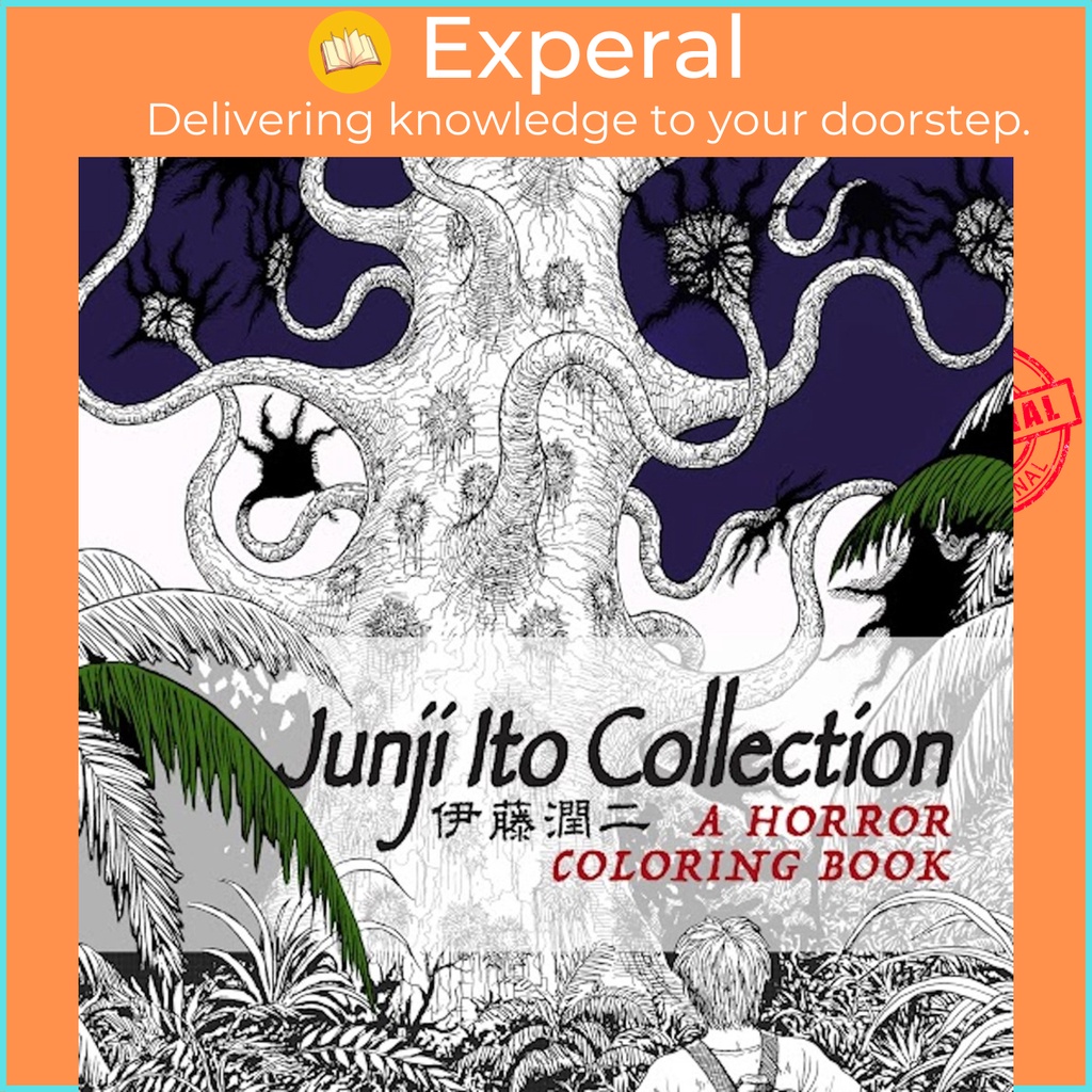 Ito Junji Collection สมุดระบายสีโดย Junji Ito (ฉบับสหราชอาณาจักรปกอ่อน)