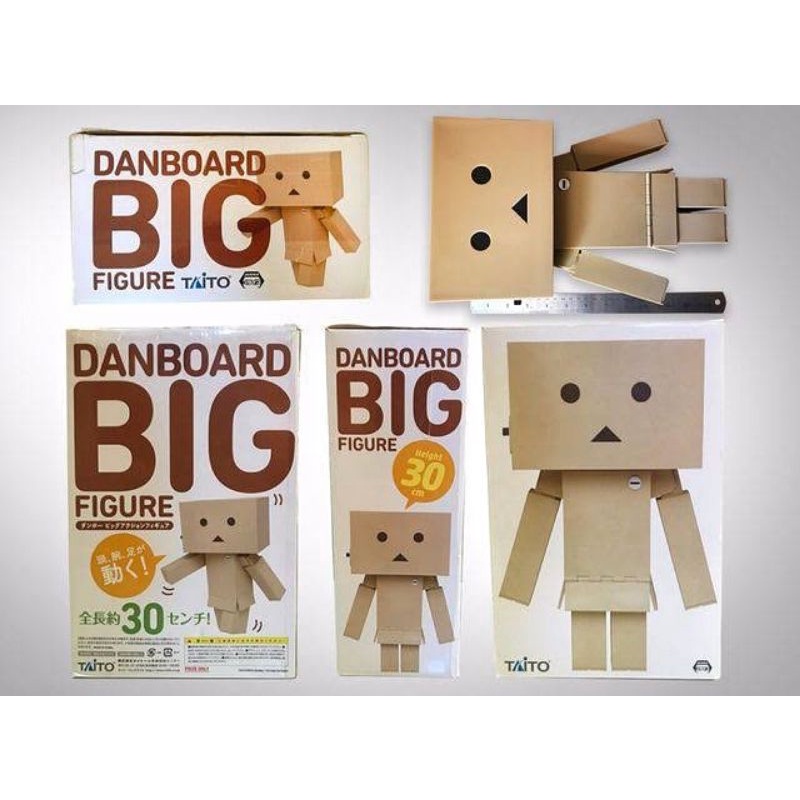 Danboard Big Action Figure ไซส์ใหญ่ 30 ซม. ฟิกเกอร์ ดับโบะ จากเรื่อง Yotsuba! ของแท้  Taito Lot Japan