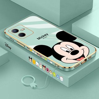 เคส Vivo Y22 Y22S Y16 Y15S Y15A Y01 Y01A Y35 Y02S Y17 Y15 Y12 Y12S Y20 Y20S Y12A Soft Case Mickey MQ