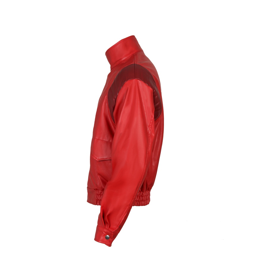 เสื้อผ้าคอสเพลย์  Takerlama Akira Kaneda Jacket Cosplay Red Men Coat Capsule Pill Printed Bomber Motorcycle Rider Leathe #4