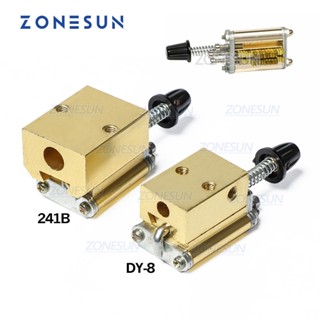 Zonesun ที่จับแม่พิมพ์ริบบิ้น ตัวเลข DY8 และตัวอักษร 5 ชิ้น สําหรับเครื่องพิมพ์ dy-8 HP241