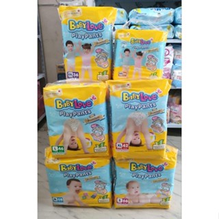 Babylove Play Pants Premium เบบี้เลิฟเพลย์แพ้นส์ มีครบไซต์ แพ็คใหญ่สุด