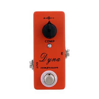 Mosky Dyna แป้นเหยียบเอฟเฟคกีตาร์ไฟฟ้า True Bypass Compressor Processsor Mini Single Effect with True Bypass Guitar Parts