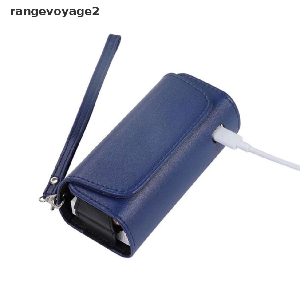 [rangevoyage2] กระเป๋าสตางค์หนัง แบบฝาพับ แฟชั่น สําหรับ Iqos 3.0 [TH]